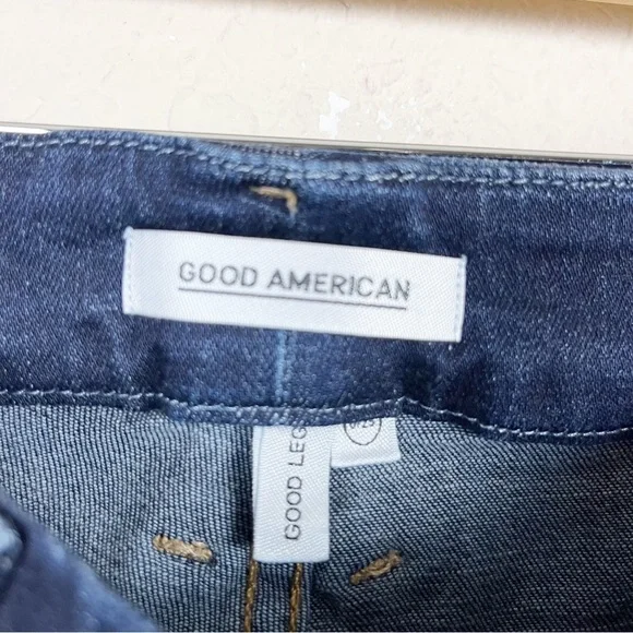 Good American Good Legs Dark Wash Jeans Size 25 - Picture 3 of 6